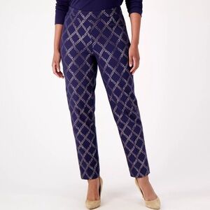 Isaac Mizrahi Live! ‘Always Isaac’ Stretch Foil Pants
